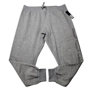 Bebe Gray Sport Logo Joggers Size 2X
